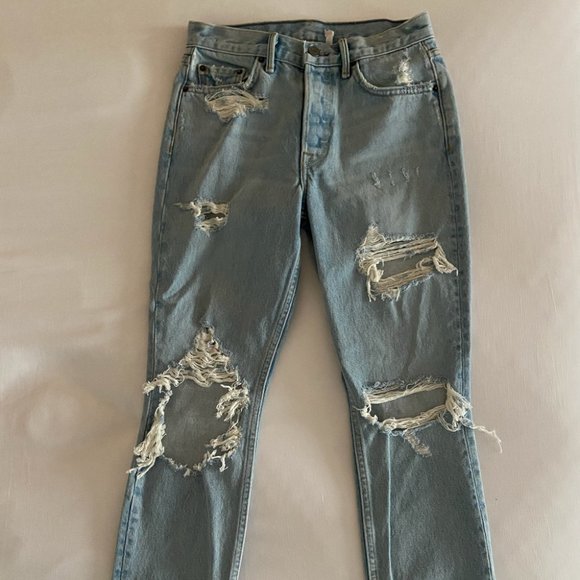 Karolina High Rise Straight Crop Size 26 - Picture 1 of 2